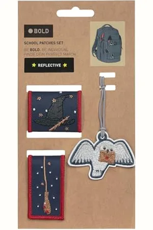 LÄSSIG Mehrfarbig Unisex Kinder Reisezubehör- Gepäckanhänger Patches, ,Mittel