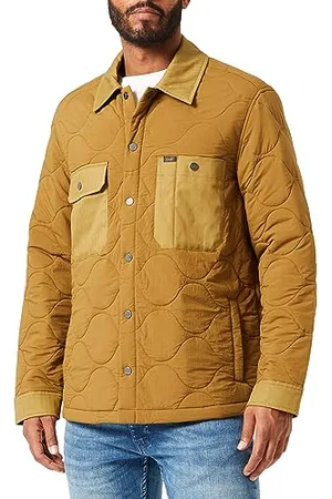 Lee Herren Quilted Overshirt Jacket, , XXL