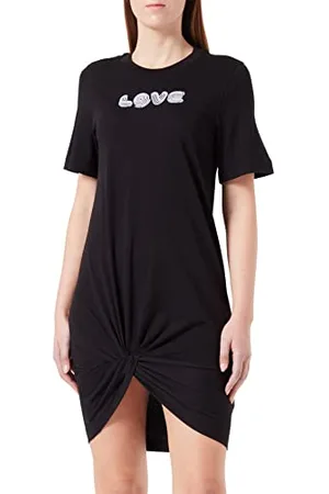 Moschino Damen Regular T-shape Dress, , 48 EU