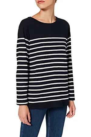 Armor.lux Damen Marinière Port-Louis Héritage Femme Pullover, , 44 (Herstellergröße: 5)