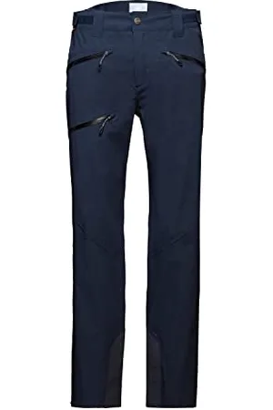 Mammut Herren Stoney Hardshellhose, Einsatz: 83% Polyamid, 10% Polyester, 7% Elasthan, Futter: 100% Polyester, Hauptmaterial: 88%, Schwarz/Weiß, 34