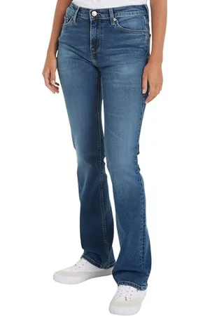 Tommy Hilfiger Damen Jeans Bootcut, Blau ( Medium), 24W/32L