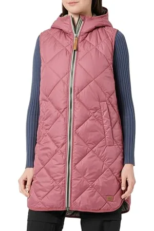 Camel Active Damen Longweste mit Kapuze aus recyceltem Polyester womenswear-40
