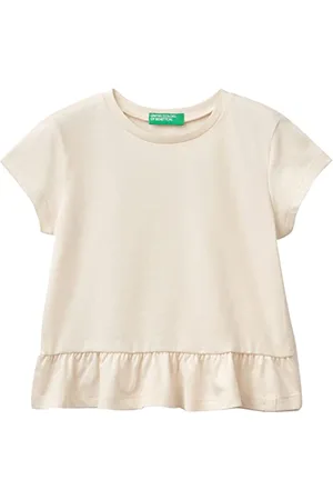 Benetton Mädchen 37ykg107l T-Shirt, , 90