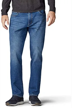 Lee Herren Modern Series Extreme Motion Straight Fit Tapered Leg Jeans, , 30 W/34 L