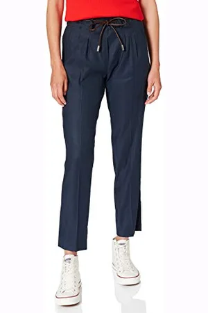 Brax Damen Relaxed Fit Stoffhose Style Milla S Stretch Paperbag-Hose, , 34K