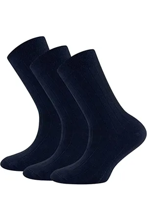 Ewers Retro-Chic Socken 3er-Pack Rippe für Kinder - Klassische Rippstruktur, trendige Farben und optimale Passform - Made in Germany - , Größe 27-30
