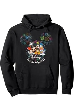 Disney Mickey & Friends Fireworks Vacation Family Trip 2024 Pullover Hoodie