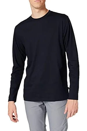 Trigema Herren Langarmshirt aus 100% Baumwolle
