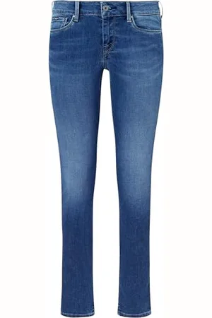Pepe Jeans Damen Soho Skinny Jeans, Blau (Denim-Z63), 29W / 28L