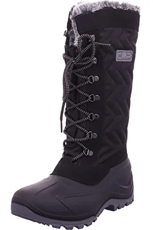 CMP Damen Nietos Wmn snestøvler Schneestiefel, Nero Mel, 42 EU