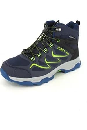 CMP Kids BYNE MID WP Outdoor Shoes Kinder-Sportschuhe, Schwarz-Blau (Black Blue), 28 EU
