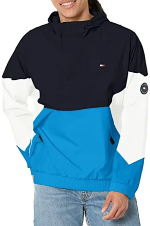 Tommy Hilfiger Herren Retro Lightweight Taslan Popover Jacket Windjacke, , XX-Large