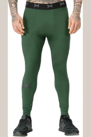 Tapout Herren Funktionsleggings schmale Passform Training Legging L