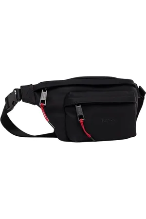 Replay Herren Bauchtasche aus Kunstleder, (Black 0098), Onesize