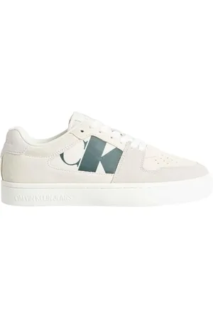 Calvin Klein Jeans CLASSIC CUPSOLE NBS MIX Turnschuhe Damen, Beige (Creamy White/Eggshell), 39 EU