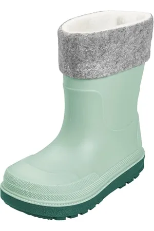 Playshoes Regenstiefel mit Futter (Herausnehmbar) Unisex Kinder Gummistiefel, , 34 EU