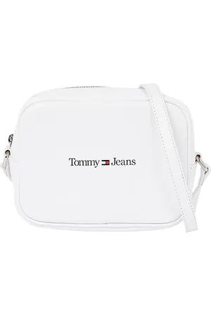 Tommy Hilfiger Damen Umhängetasche TJW Camera Bag Klein, (White), Einheitsgröße