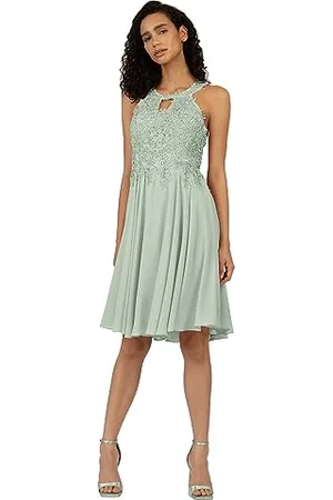 Apart APART Cocktailkleid aus Einer Plastischen Spitze und Chiffon, , 46