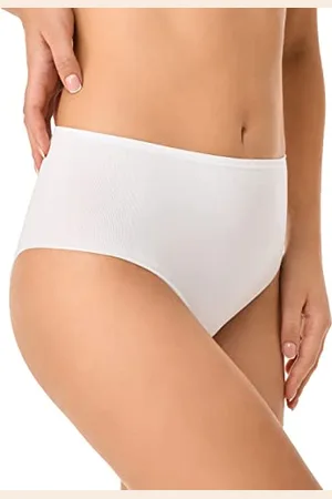 Golden Lady Damen Nahtloser Midi-Slip aus Mikrofaser Unterwäsche, , M