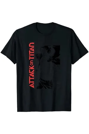 Attack on Titan Eren Yeager Manga Style Shirtless Portrait T-Shirt