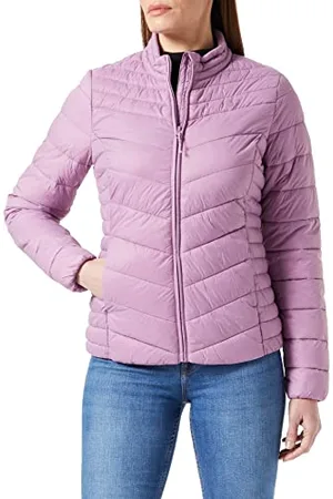 4F Damen H4z22-kudp002 Mantel, Hellviolett, 46