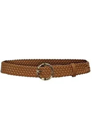 ONLY Damen Onlthalia Braided Pu Waist Belt Acc Gürtel, , 85