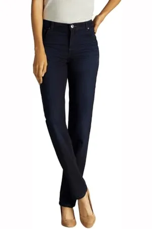 Lee Damen Relaxed Fit Straight Leg Jeans, , 40