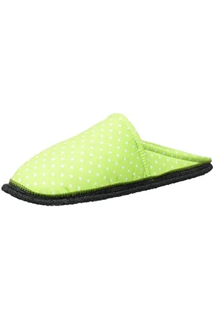 Kitz-pichler Kitz - Pichler Unisex Riva Pantoffeln, Grün (grün Punkte), 36 EU
