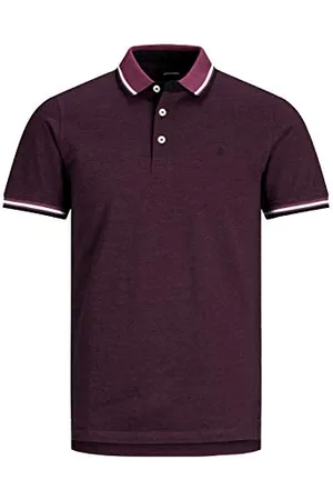 JACK & JONES Herren Klassische Pique Knit Baumwolle Polo-Shirt - Royale - XL