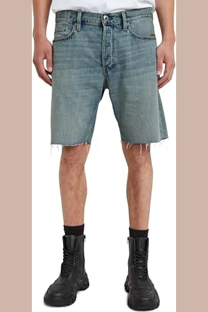 G-Star RAW Herren Dakota Denim Shorts Raw Edge, , 27