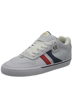 Globe Encore-2 Skateboardschuhe - White/Blue/Red - US 5.5