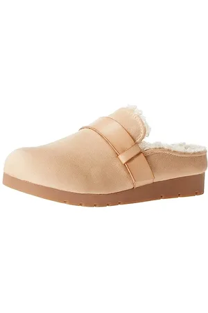 Amazon Damen Rückenfreie Pantolette Aus Lammfell Mit Memory-Schaum, , 43 EU