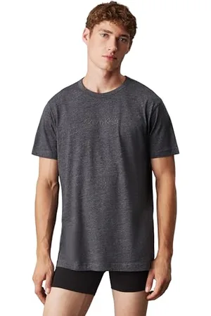 Calvin Klein Herren T-Shirt Kurzarm Crew Neck Rundhalsausschnitt