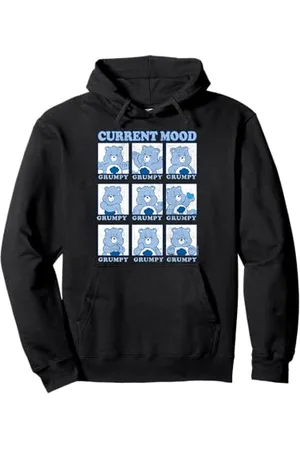 Care Bears Grumpy Bear Current Mood Emotions Box Up Pullover Hoodie