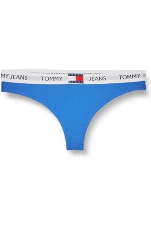 Tommy Hilfiger Damen String Tanga, Blau (Empire Blue), XL