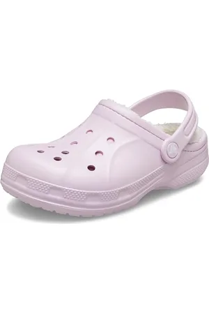 Crocs Ralen Lined Clog K, Ballerina Pink/Oatmeal, 10/11 UK Child