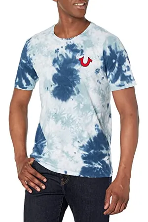 True Religion Herren Buddha Logo Crew Neck Tee T-Shirt, , Klein