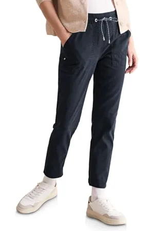 CECIL Damen B378784 Hose Im Casual Fit, , XL / 28L EU