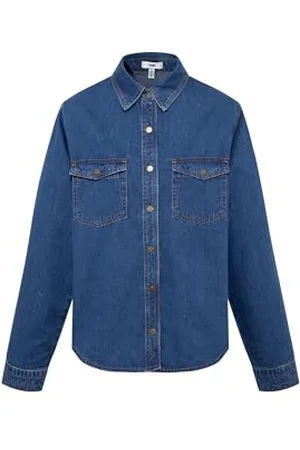 Mavi Damen Denim Shirt Bluse, , XL