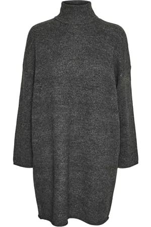 VERO MODA VMGEMMA LS Rollneck Knit Dress VMA NOOS