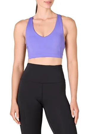 Amazon Damen Active Sculpt Sport-BH mit V-Ausschnitt und mittlerer Unterstützung - Auslauffarben, , 6XL Große Größen