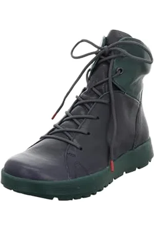 Think! Damen COMODA Schneestiefel, Navy/Kombi 8010, 42.5 EU Schmal