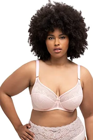 Ulla Popken Damen Wire-bra, Lace BH, , 85C EU