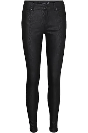 VERO MODA VMALIA MR Skinny Shape Coated Pants