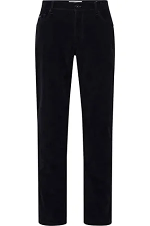 Brax Herren Style Cadiz Evolution TT Moderne Five-Pocket Cordhose Hose, Navy, 31W / 32L