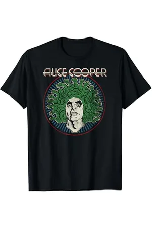 Alice Cooper – Black Serpent Medusa Vintage T-Shirt