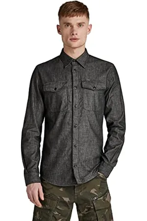 G-Star RAW Herren Marine Slim Shirt