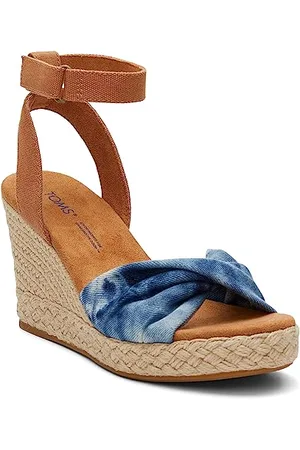 TOMS Damen Marisela Keilsandale, Navy, 37.5 EU