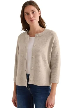 CECIL Damen B253926 Kurzer Cardigan, , XL EU